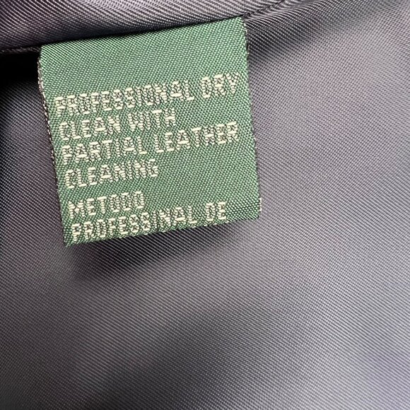 Lauren Ralph Lauren Womens Jacket Size 10 Four Pockets Toggle Closures Navy - Picture 5 of 16